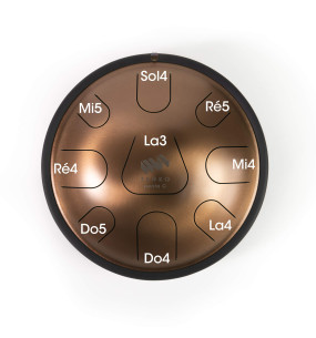 Steel tongue drum Zenko. Intuitive tank drum, hank drum