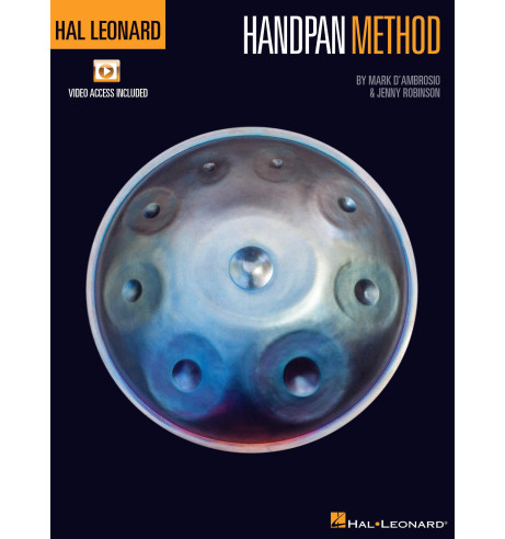 Handpan method - Mark D'Ambrosio & Jenny Robinson - ed. Hal Leonard