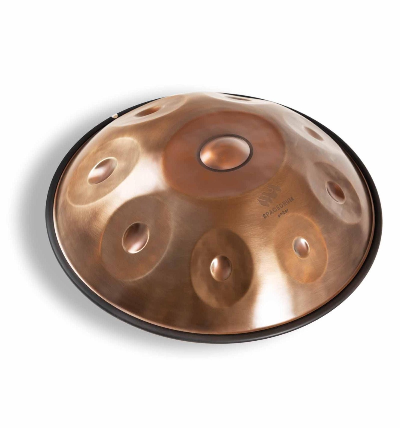 9-note E Equinox Steel Handpan - copper patina finish – Louson Drums