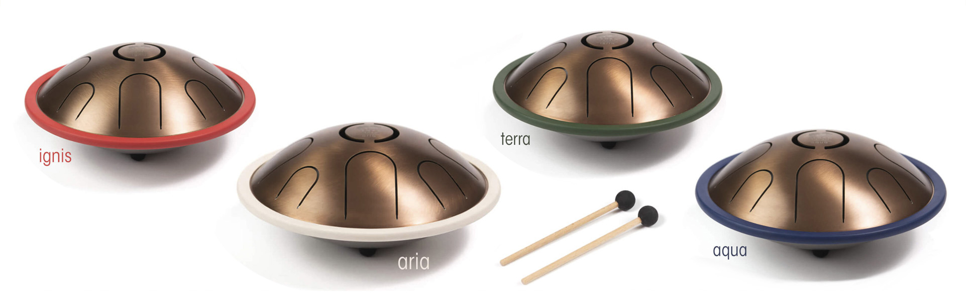 Green Earth Designer 10 Steel Tongue Drum - 7 tuning options
