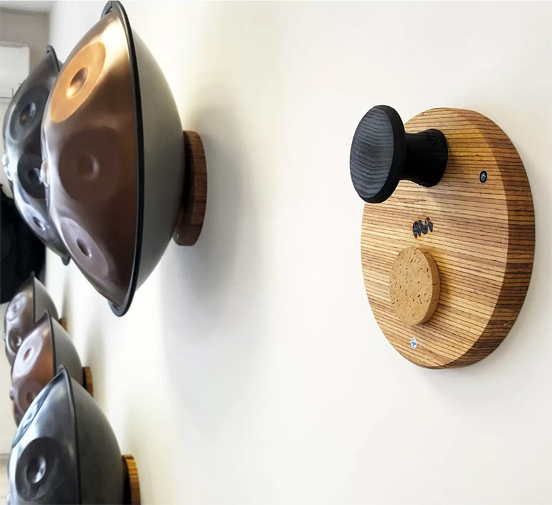 Wall hook for handpan