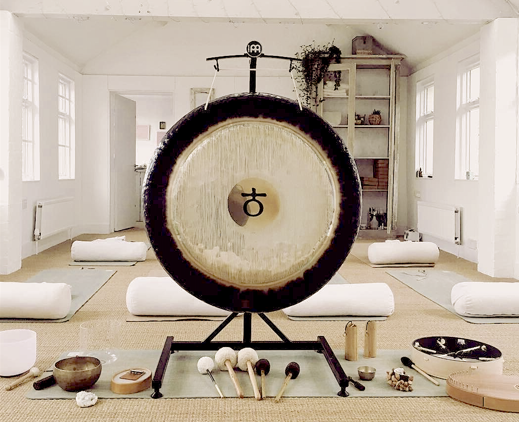 Bain sonore gong